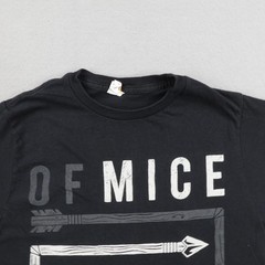 Of Mice and Men Shirt Men Small Black Arrow Metalcore Hardcore Band Bay Island