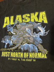 Alaska Just North Of Normal Size Large