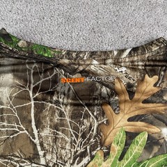 Habit Shirt Mens 2XL Brown Realtree Edge Camo Performance Hunting Scent Factor