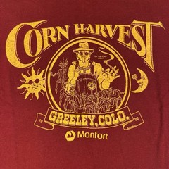 VTG Rare 80s Colorado Corn Harvest Greeley T Shirt Single Stitch Made In USA XL