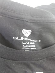 Polaris Slingshot Mens Black Solid Graphic T-Shirt Size L.