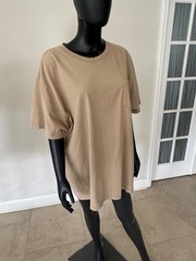 Dickies Mens 3XL Tan Pocket T Shirt Heavyweight Cotton Workwear Tee