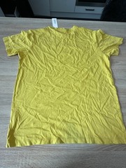 Esprit Men’s T-Shirt Mustard Yellow Size M – NEW TAGS – Short Sleeve Spring