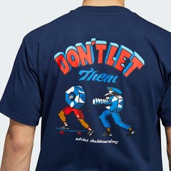 Adidas Skateboarding Pocket T-Shirt Collegiate Navy Men’s Medium Large XL BNWT