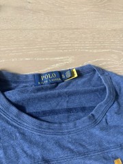 Polo Ralph Lauren Shirt Mens XL Blue Polo R.L. 67 Graphic Long Sleeve Tee