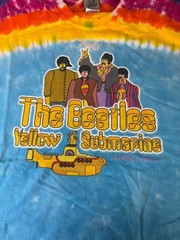 Liquid Blue 2005 The Beatles Yellow Submarine Tie Dye T-Shirt Size XL