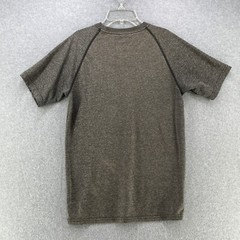 Adidas Ultimate Tee T Shirt Mens Small S Short Sleeve Gray Polyester Logo