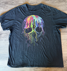 Men’s Skull graphic t-shirt size 2XLT Mens big and tall