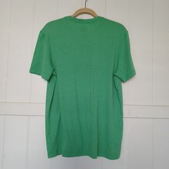 Life is Good Notre Dame T-Shirt Spread Good Vibes Men’s Medium Classic Fit Green