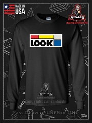 New LOOK Cycle carbon bikes Logo Men’s Long Sleeve American Size S-5XL T-Shirt
