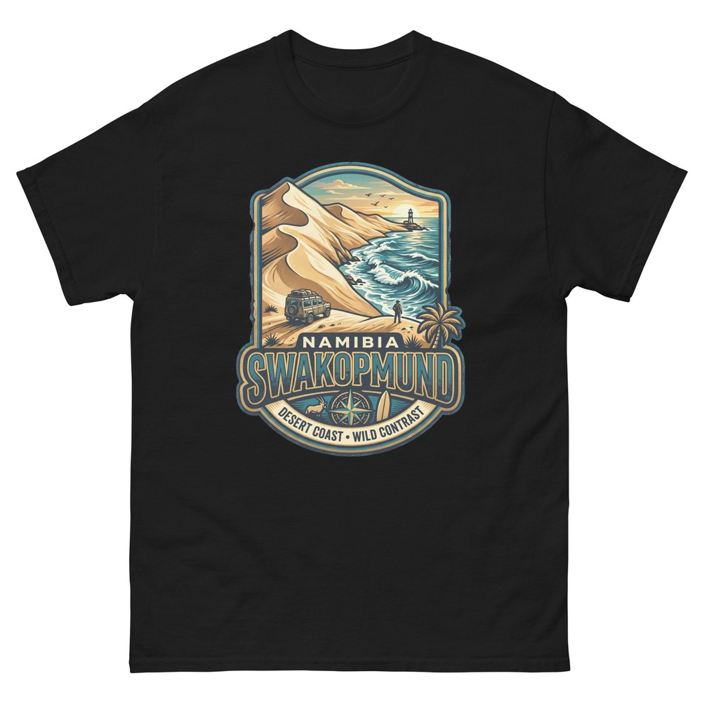 Swakopmund Namibia Desert Coast Graphic T-Shirt Unisex Travel Tee