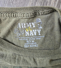 Vintage Army Vs Navy Popeye Tee Shirt – M
