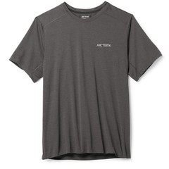 Arc’teryx Cormac Arc’Bird Logo Short Sleeve T Shirt Men’s XXL BLACK HEATHER NEW