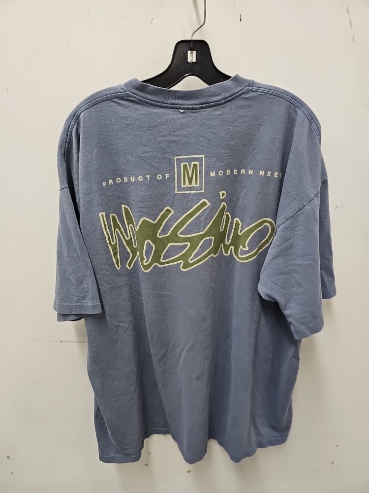 Vintage Mossimo Shirt Men 90s Single Stitch Distressed Skate Graphic