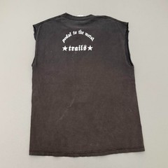 Vintage Y2k Anger Management Glock Shirt Funny Thrashed Faded Grunge Black Large