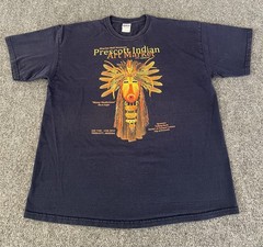 Prescott Indian Art Market T Shirt 2012 Blue “Many Medicines” Men’s XL