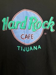 Vintage 90’s Men’s Hard Rock Cafe “Tijuana” Black Souvenir T-Shirt Size Large
