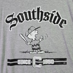 Peanuts® Chicago Cubs Baseball shirt Men XL Gray Charlie Brown Snoopy 50 NWT
