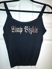 Limp bizkit cropped Tank leopard print Tank top ribbed Limp Bizkit Shirt Xs-2xl