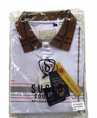 Men’s Luxurious Polo Shirt,Italian Style,Stretch M to 4XL.…A10.A