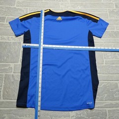 Adidas Climacool Jersey Shirt Youth Teen Size XL (18/20) Blue Vented