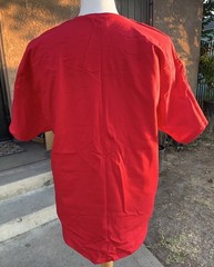 Hanes T-Shirts, 100% Cotton, Red Sz. XL/TG/XG