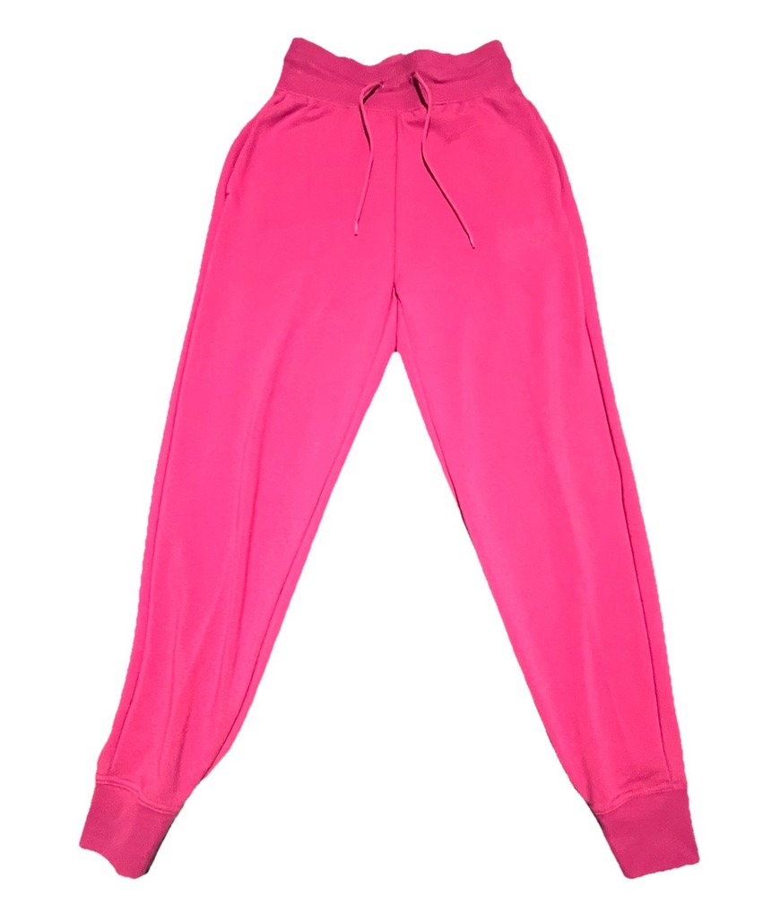 -NEW- Nike Women’s XS Plain Pink Sweatpants FB5434-518 Dri-Fit High Waist