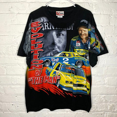 Vintage Dale Earnhardt Evolution of The Man All Over Print T-Shirt Size L Chase