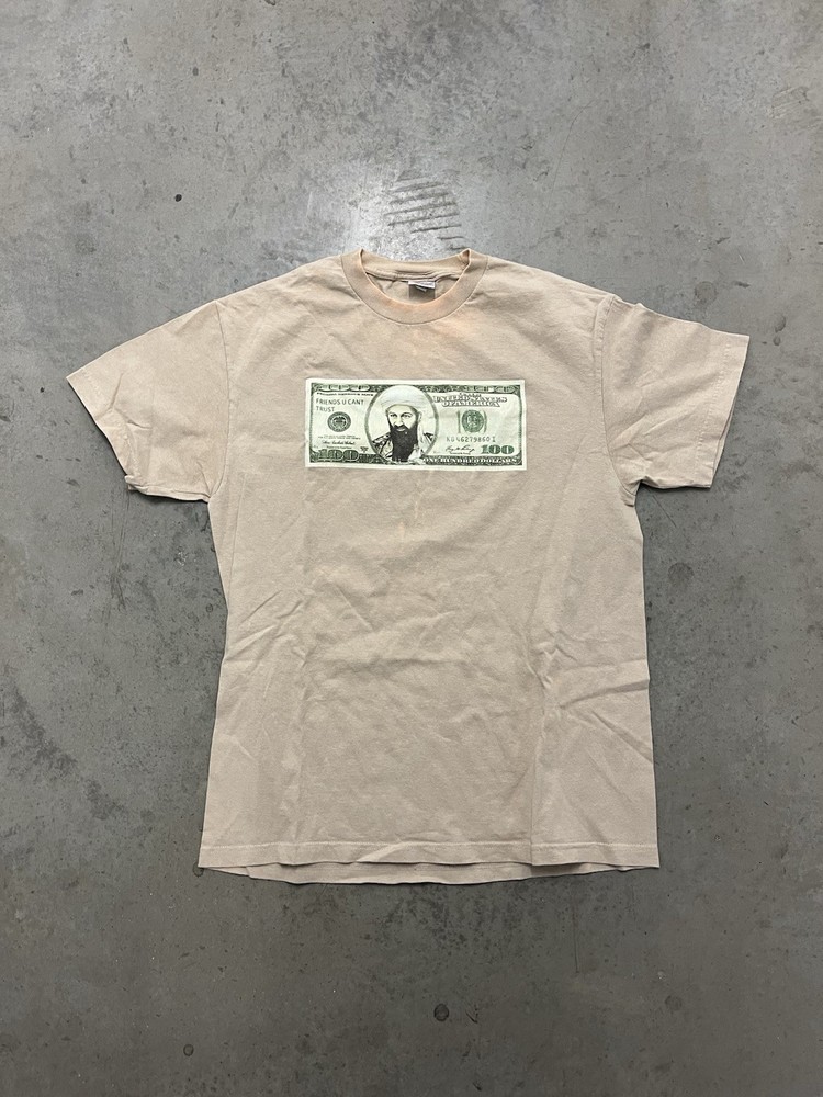 Fuct Osama Bill T-Shirt Large