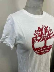 Timberland Mens Short Sleeve Cookie Tree Logo Holiday T-Shirt A1Z5K-100 SIZE : M