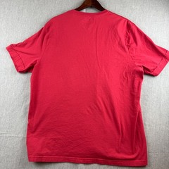 Perry Ellis T-Shirt Men’s XXL Raspberry Red Graphic Short Sleeve NWT Cotton