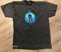 Halo Shirt XL Men’s Bungie 20th Anniversary Burn Blue 2011 Limited Run RARE Used