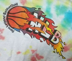 Anvil New Legend Basketball NLB Large T- Shirt Tie Dyed
