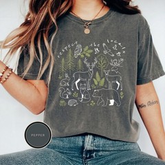 Comfort Colors Respect The Locals Shirt, National Park Tee, Camping T-Shirt