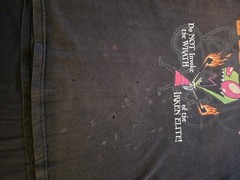 JERZEES High Cotton Invader Zim Zim Graphic Print Black Tee XL Crew Neck