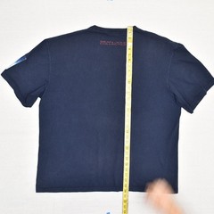 Sean John Men’s T Shirt Crew Neck Short Sleeve Cotton Blue Size XL USA Made VTG