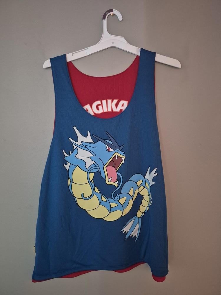 Pokemon X Target Magikarp Gyarados Reversible Jersey – Adult XL