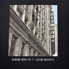 Diamond Supply Co Shirt Mens 2XL Black Culture Architects Graphic Short Sleeve
