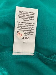 ATHLETIC WORKS DRIWORKS COOL TURQUOISE TRI BLEND MUSCLE Tank Sz L