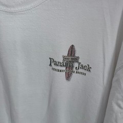 Panama Jack Mens XXL White Surf Shack Graphic T-Shirt Cotton