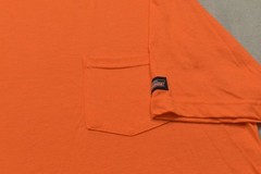 Genuine Dickies Men’s 3XLT Orange Pocket T-Shirt Short Sleeve Tall Cotton Blend