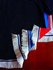 4 Large Men Hebrew Israelite Shirts w/Fringes (Made to Order)