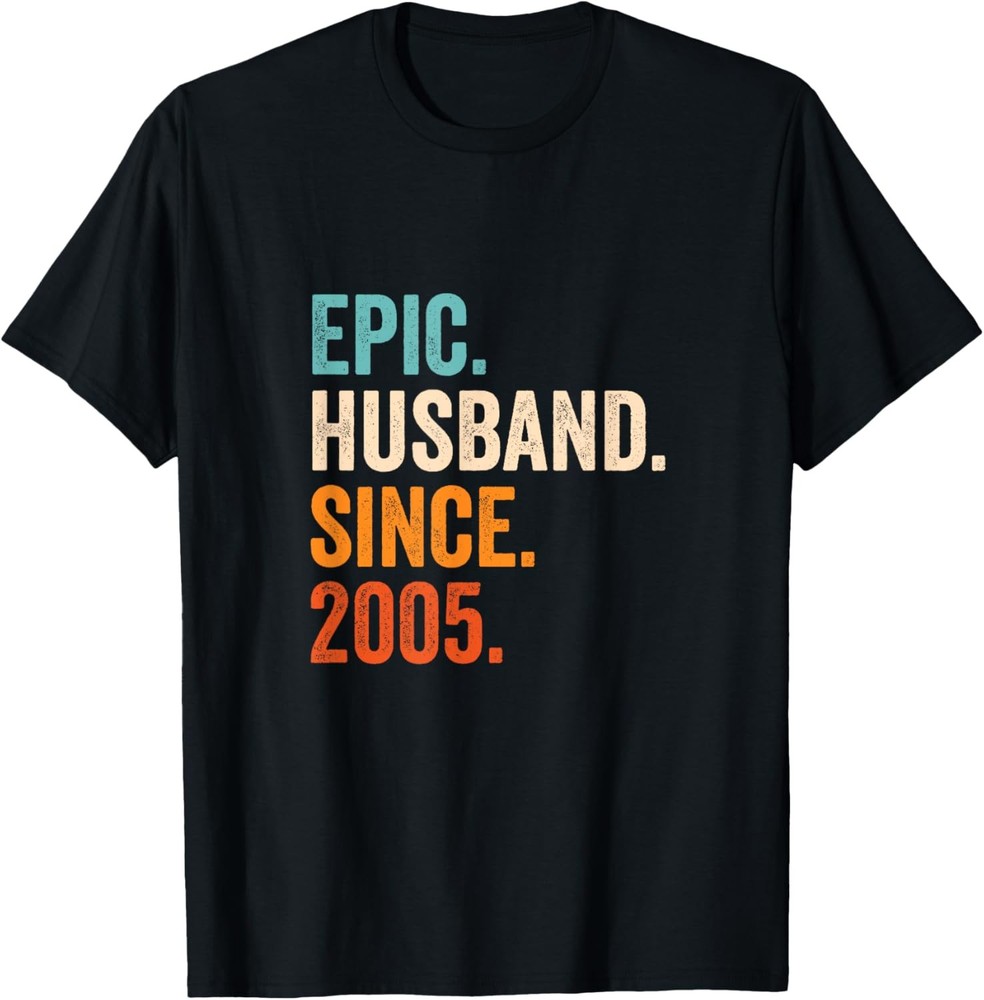 Mens Epic Husband Since 2005 | 16th wedding anniversary 16 years T-Shirt