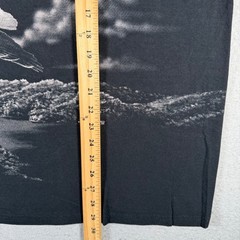 Delta Art Unlimited Mens XL Black Eagle Graphic T-Shirt Washington Souvenir Tee
