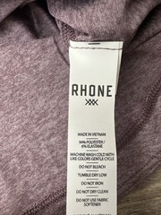 Rhône Atmosphere Long Sleeve Tee Classic Fit Men’s Small Shadow Plum/gray Stone