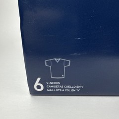Polo Ralph Lauren Small Cotton Classic Fit V-Neck T-Shirt 6 Pk Black NCVNP6