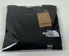 The North Face Men’s Solid Black Logo Crew Neck Short Sleeve T-Shirt Size L