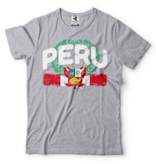 Peru T-shirt Peruvian Heritage National day independence day Tee shirt Peru Mens