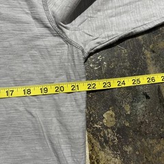 Vintage y2k grey PD&C faded longsleeve shirt