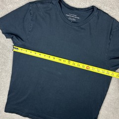 Lot Of 6 Banana Republic 100% Supima Cotton T-Shirt Black Large Crew Neck Blank